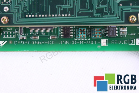 MSV01 CARD JANCD-MSV01-2 REV.E01 DF9200662-D0 YASKAWA